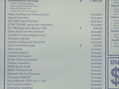 Used 2025 BMW X3 xDrive30i w/ Convenience Package image 8