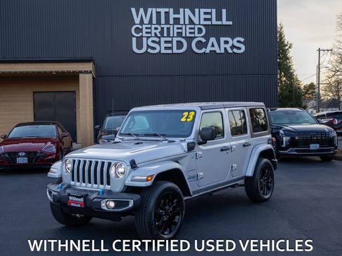 Used 2023 Jeep Wrangler Unlimited Sahara image 1