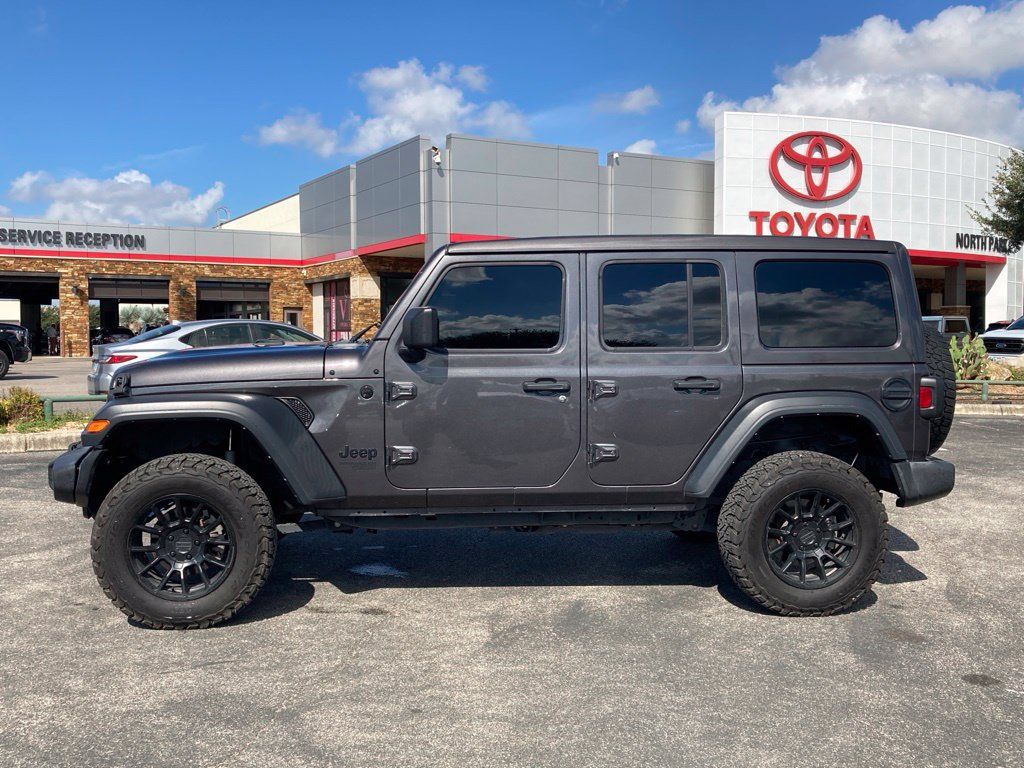 Used 2021 Jeep Wrangler Unlimited Sport w/ Sun And Sound Package AWD/4WD image 8