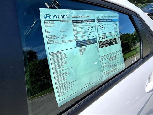 New 2026 Hyundai Elantra Sport FWD image 16