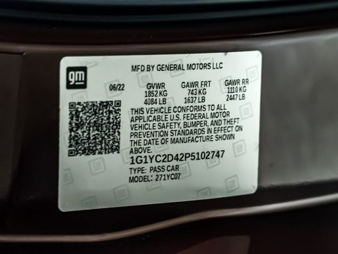 Used 2023 Chevrolet Corvette Stingray Premium Cpe w/ Z51 Performance Package image 31