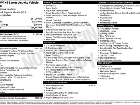 Used 2020 BMW X5 xDrive40i w/ Convenience Package image 28