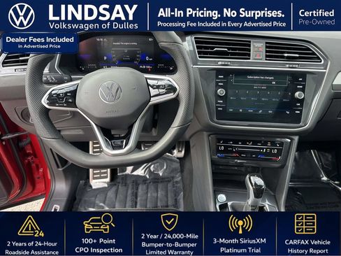 Used 2024 Volkswagen Tiguan SE R-Line AWD/4WD image 11