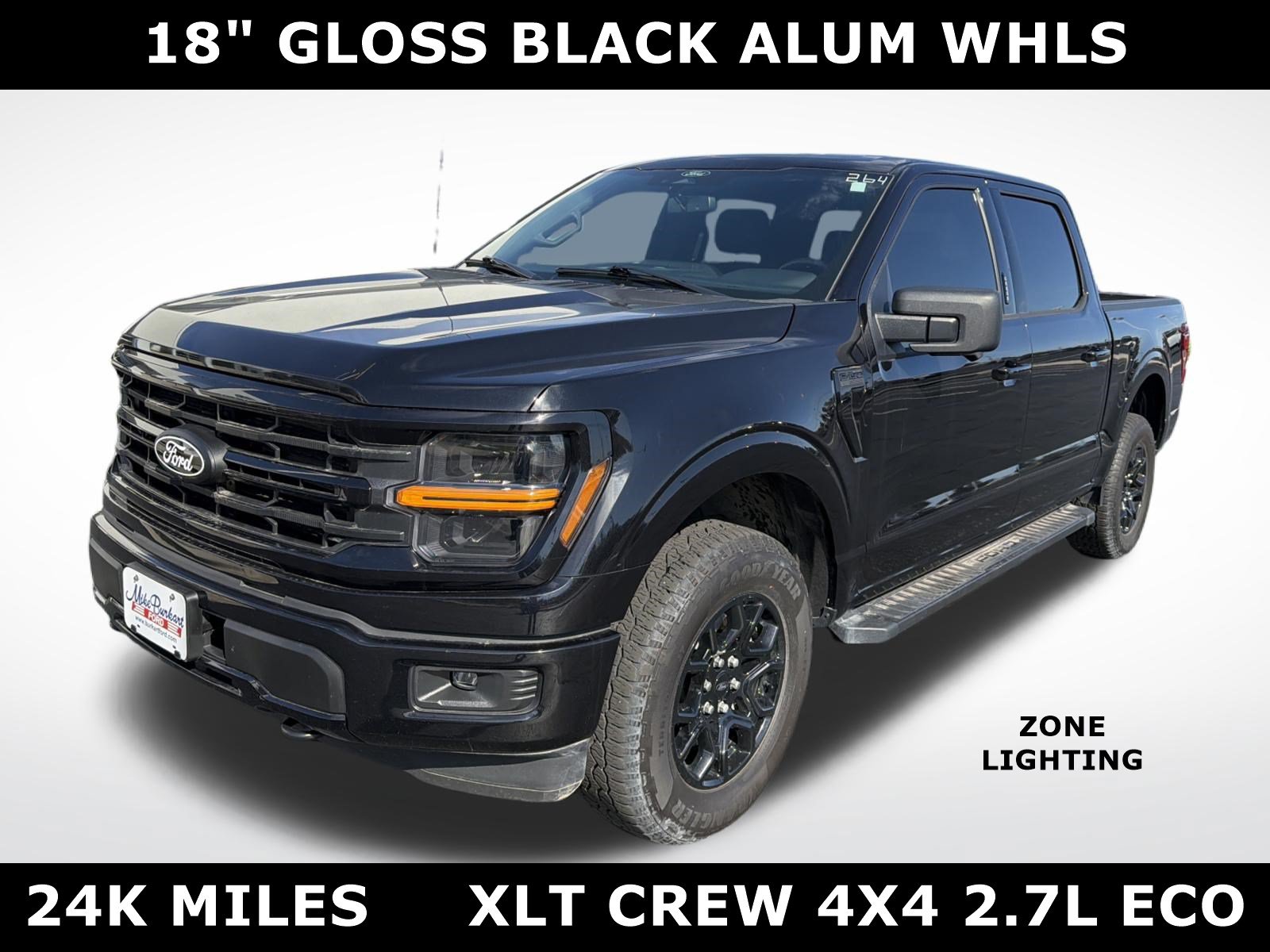 Used 2024 Ford F150 XLT w/ XLT Black Appearance Package AWD/4WD image 1