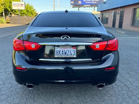 Used 2016 INFINITI Q50 Red Sport 400 RWD image 6