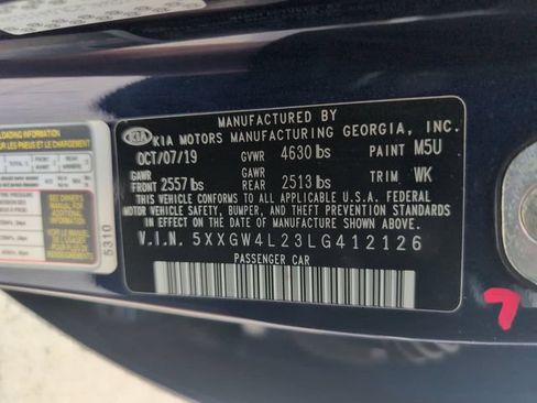 Used 2020 Kia Optima SX FWD image 31