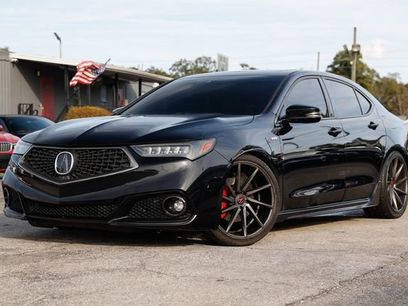 Used 2018 Acura TLX 3.5L FWD w/A-SPEC Pkg Red Leat