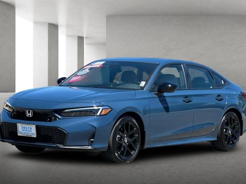 Certified 2025 Honda Civic FWD Hybrid Sedan image 8