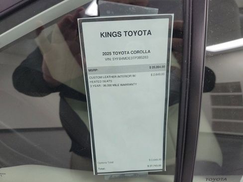 New 2026 Toyota Corolla LE image 8