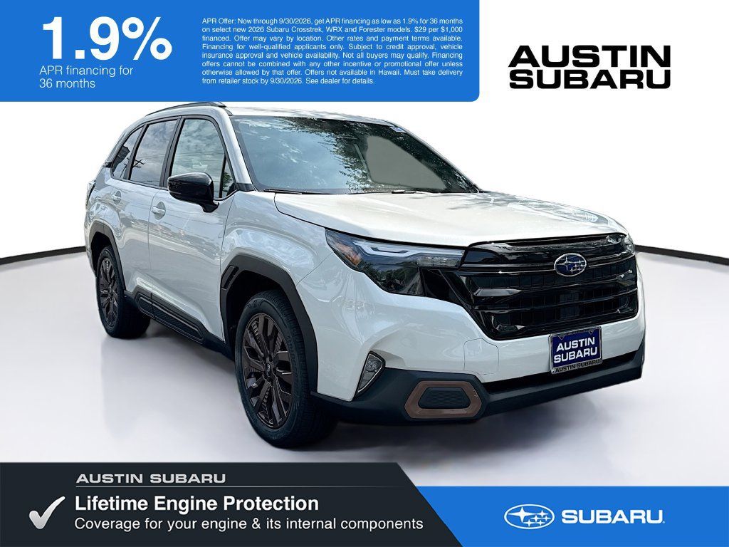 New 2026 Subaru Forester Sport AWD/4WD image 1