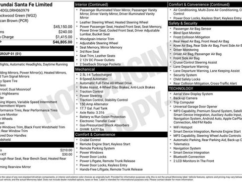 Used 2024 Hyundai Santa Fe Limited image 28