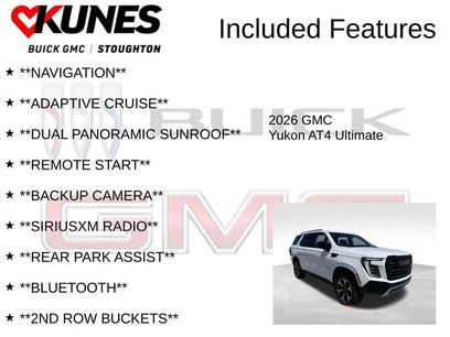 New 2026 GMC Yukon AT4 Ultimate