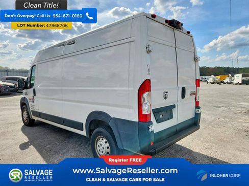 Used 2021 RAM ProMaster 2500 w/ Convenience Group FWD image 3