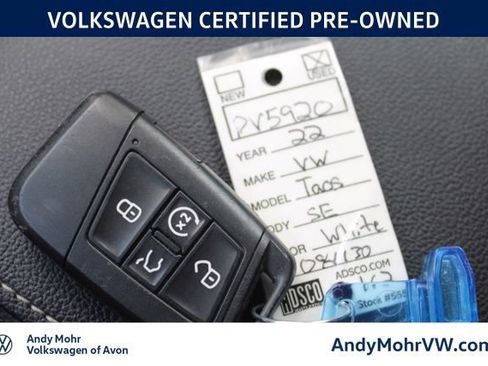 Used 2022 Volkswagen Taos SE w/ Panoramic Sunroof Package AWD/4WD image 34