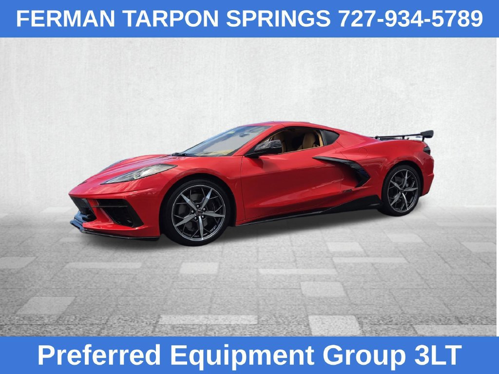 Certified 2020 Chevrolet Corvette Stingray Premium Cpe w/ 3LT Preferred Equipment Group RWD image 6