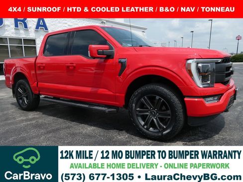 Used 2021 Ford F150 Lariat w/ Equipment Group 502A High AWD/4WD image 1