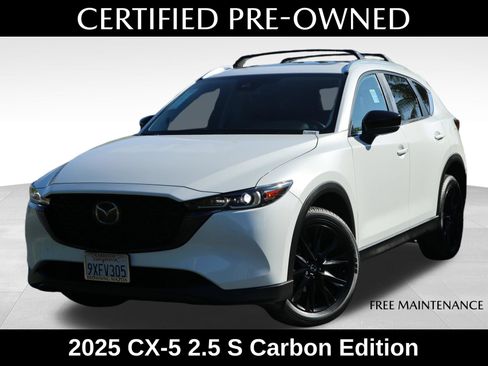 Certified 2025 MAZDA CX-5 Carbon Edition AWD/4WD image 1