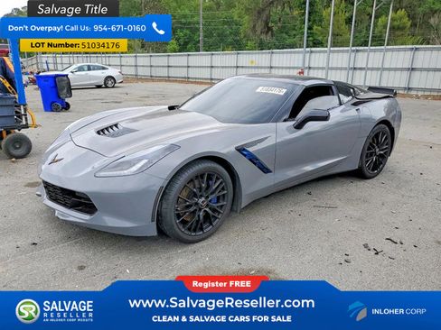Used 2014 Chevrolet Corvette Stingray Coupe w/ 3LT Preferred Equipment Group RWD image 1
