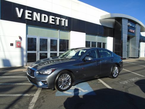Used 2020 INFINITI Q50 Luxe w/ Essential Package (3.0T Luxe) image 1