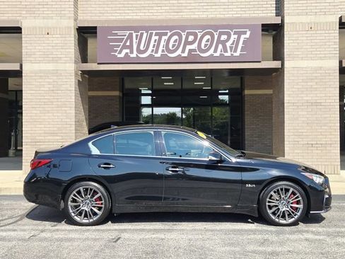 Used 2018 INFINITI Q50 Red Sport 400 AWD/4WD image 2