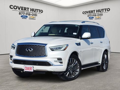 Used 2019 INFINITI QX80 Luxe w/ 22" Wheel Package RWD image 1