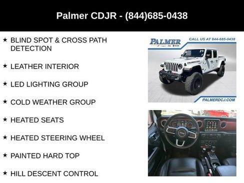 Used 2021 Jeep Gladiator Rubicon AWD/4WD image 12