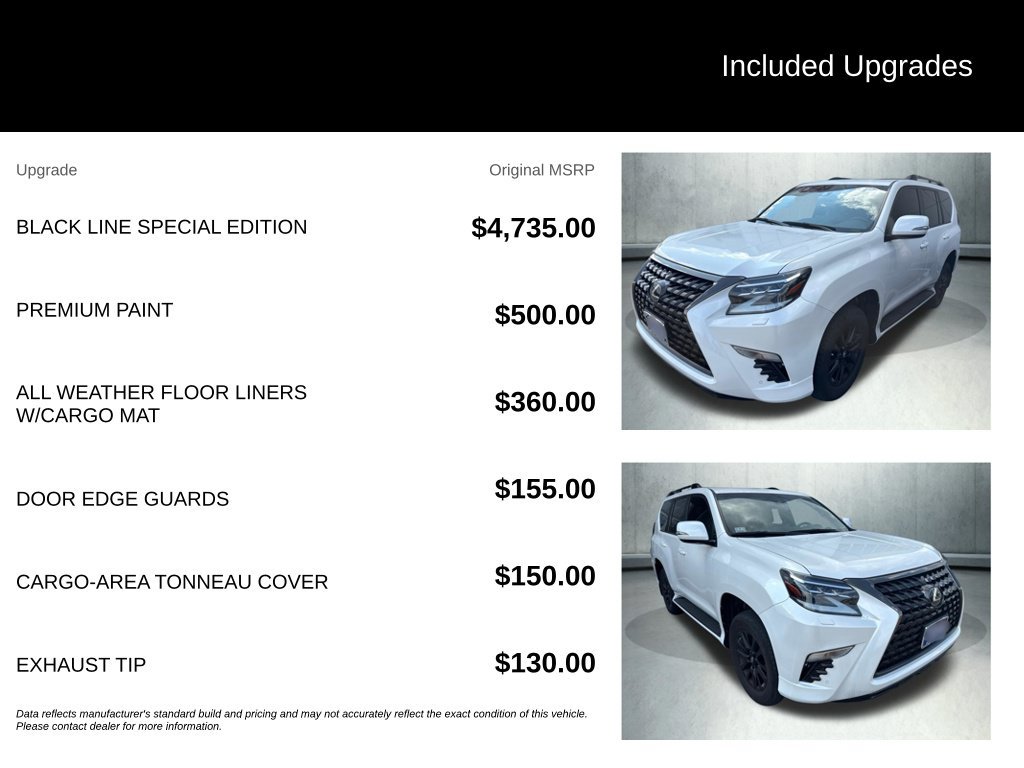 Used 2023 Lexus GX 460 w/ Black Line Special Edition AWD/4WD image 5