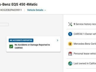 Certified 2023 Mercedes-Benz EQS 450+ 4MATIC Sedan video 3