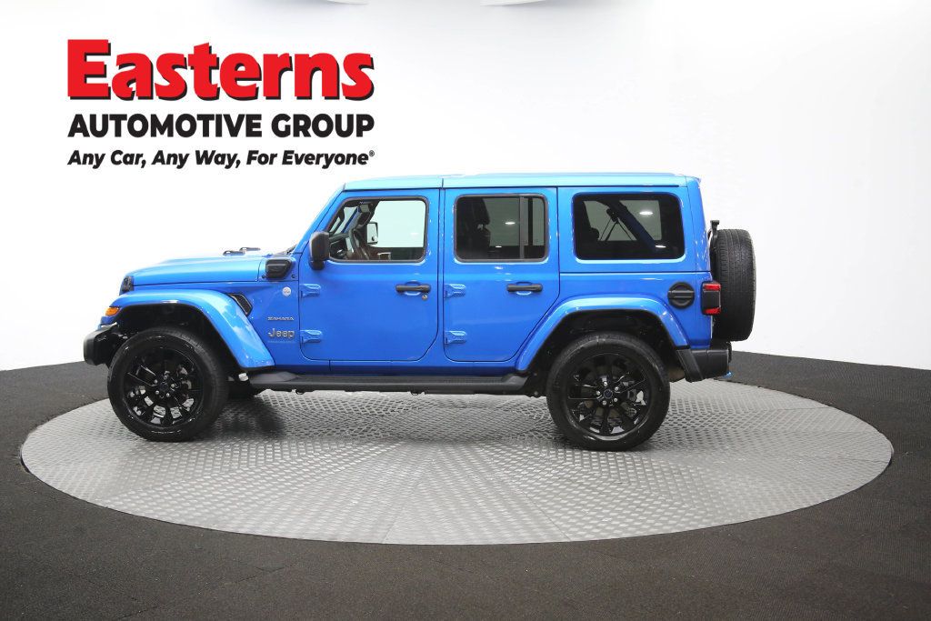 Used 2024 Jeep Wrangler Unlimited Sahara w/ Technology Group AWD/4WD image 64