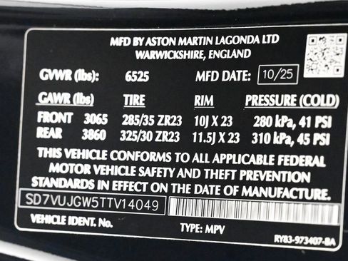 New 2026 Aston Martin DBX S image 31