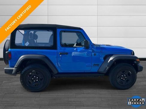 Certified 2024 Jeep Wrangler Sport AWD/4WD image 3