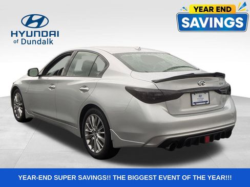 Used 2019 INFINITI Q50 Luxe w/ Essential Package (3.0T Luxe) image 3