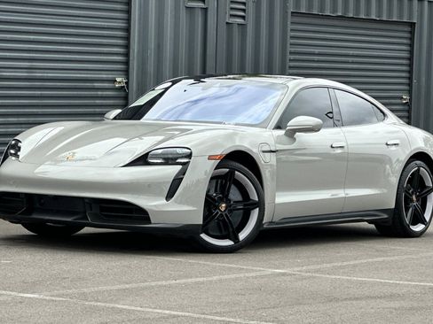 Certified 2021 Porsche Taycan Turbo S AWD/4WD image 1