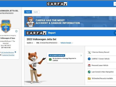 Used 2023 Volkswagen Jetta SEL FWD image 12