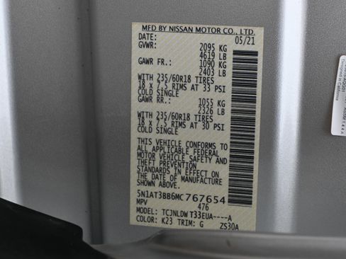 Used 2021 Nissan Rogue SV image 33