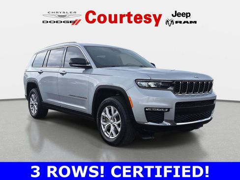 Certified 2022 Jeep Grand Cherokee L Limited AWD/4WD image 1