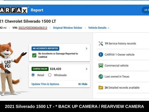 Used 2021 Chevrolet Silverado 1500 LT w/ Safety Package AWD/4WD image 9
