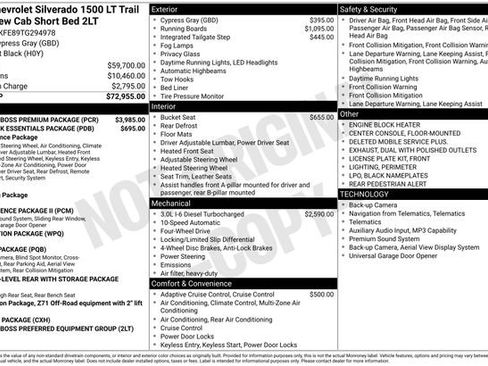 New 2026 Chevrolet Silverado 1500 LT Trail Boss w/ LT Trail Boss Premium Package AWD/4WD image 4