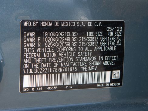 Certified 2024 Honda HR-V EX-L image 41
