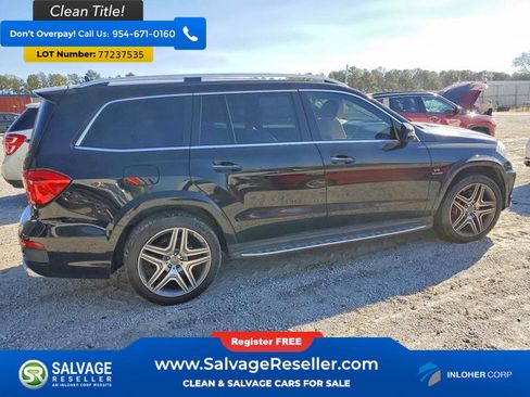 Used 2015 Mercedes-Benz GL 63 AMG 4MATIC image 4