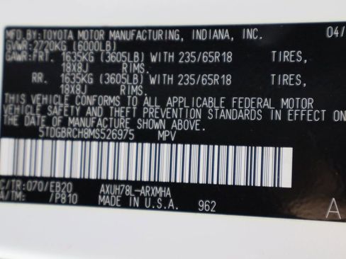 Used 2021 Toyota Highlander XLE image 36