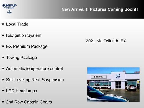 Used 2021 Kia Telluride EX w/ EX Premium Package image 3