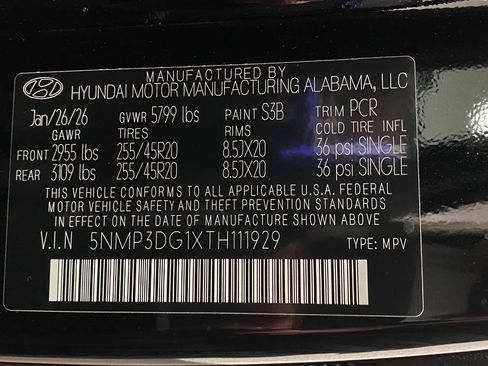 New 2026 Hyundai Santa Fe Limited image 35