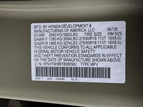 New 2026 Honda Passport TrailSport Elite image 40