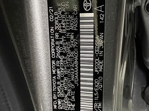 Certified 2021 Toyota Mirai XLE w/ Advanced Technology Package image 41