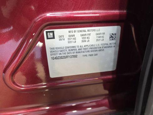 Used 2015 Buick LaCrosse Leather w/ Experience Buick Package AWD/4WD image 34