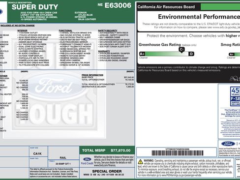 Used 2022 Ford F350 Lariat w/ Lariat Ultimate Package image 3