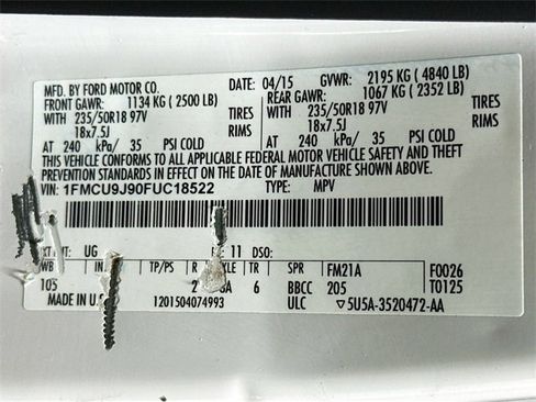 Used 2015 Ford Escape Titanium image 27