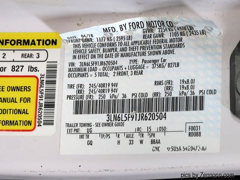 Used 2018 Lincoln MKZ Reserve w/ Climate Package image 38