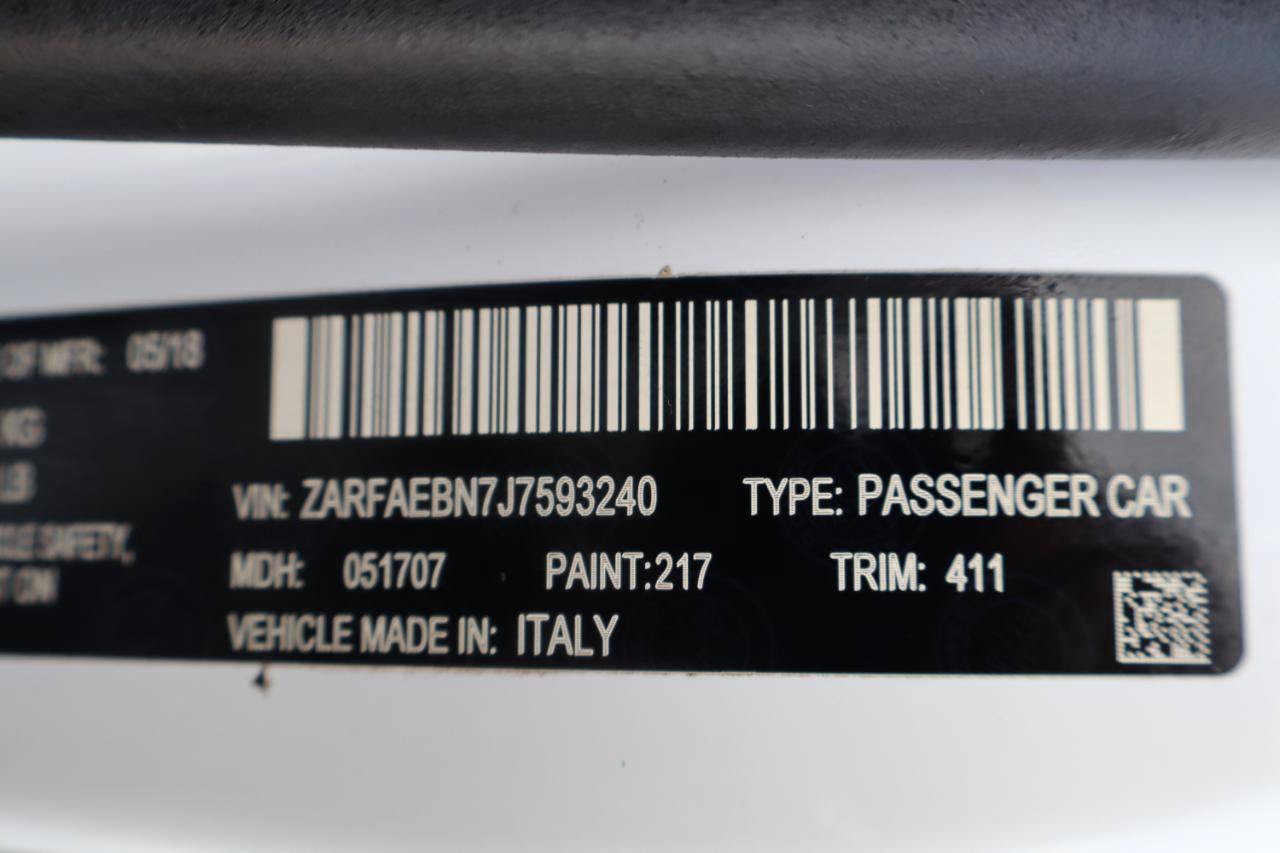 Used 2018 Alfa Romeo Giulia RWD image 31
